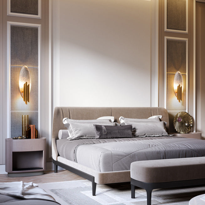 2-Light Geometric Wall Mounted Lamps Modern Resin Wall Mount Lamp