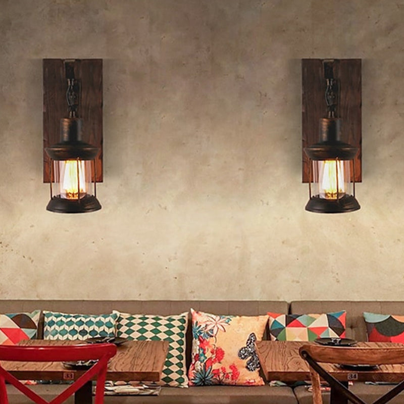 Industrial Style Vanity Light Cylinder Shape Vanity Lamp for Shower Room