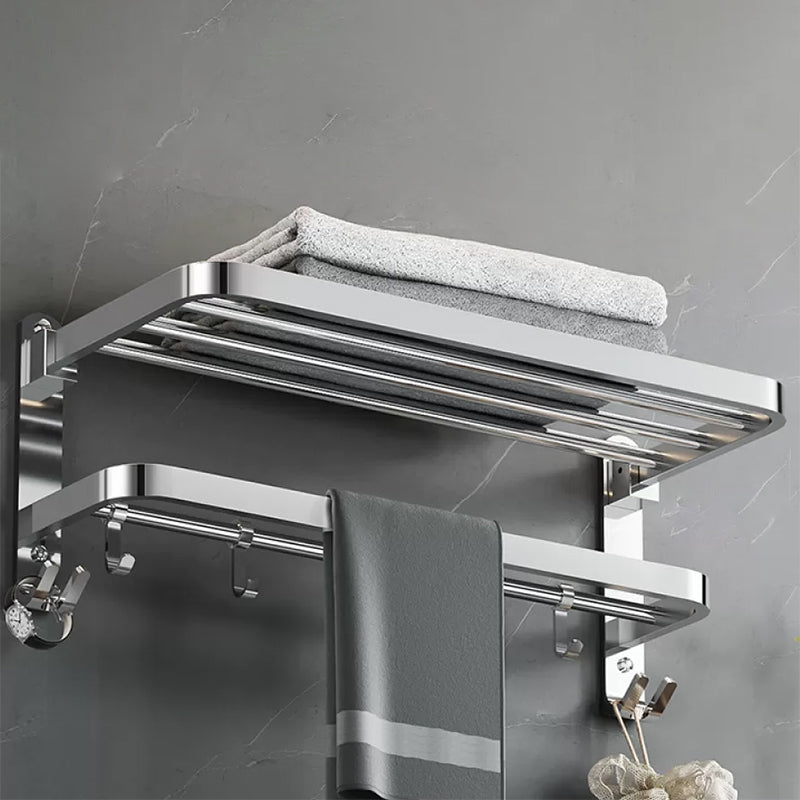 Modern 7 Piece Bathroom Accessory Set Polished Chrome Bathroom Hardware