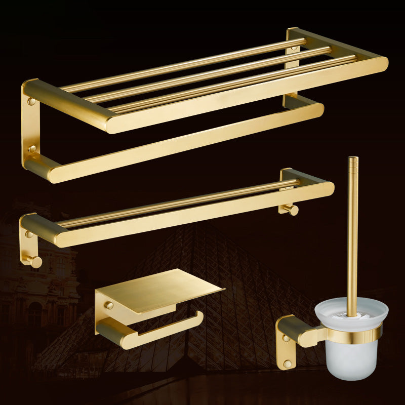 Traditional Bathroom Accessories Hardware Set Gold Bathroom Accessory Kit