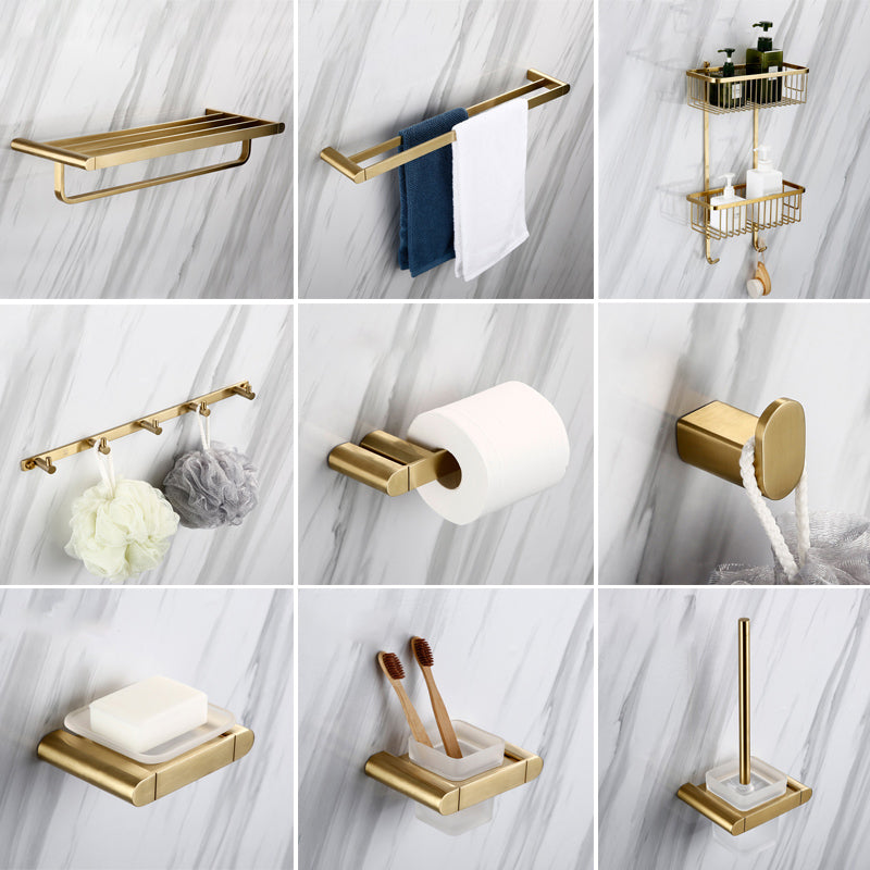 Traditional Style Brass Bathroom Accessory as Individual or as a Set in Metal