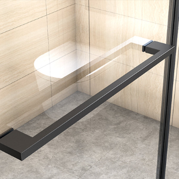 Bypass Shower Bath Door Full Frame Tempered Glass Shower Door