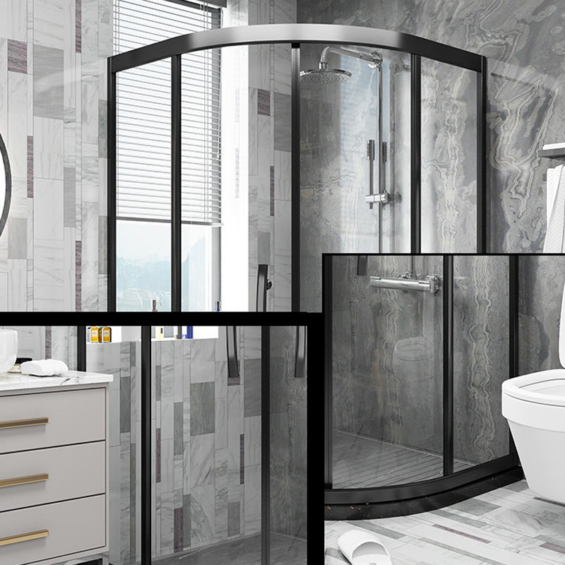 Modern Shower Enclosure Laminated Glass Corner with Fixed Panel Shower Stall