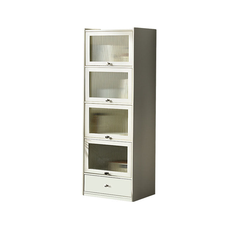 Ultra Modern Display Stand Solid Wood Buffet Cabinet with Drawers for Dining Room