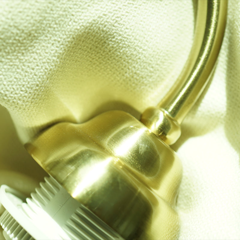 Nordic Style Wall Light Dome Shape Wall Lamp with Wooden Base for Bedroom