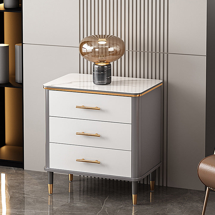 Contemporary Storage Chest Manufactured Wood Dresser with 3/4/5 Drawers