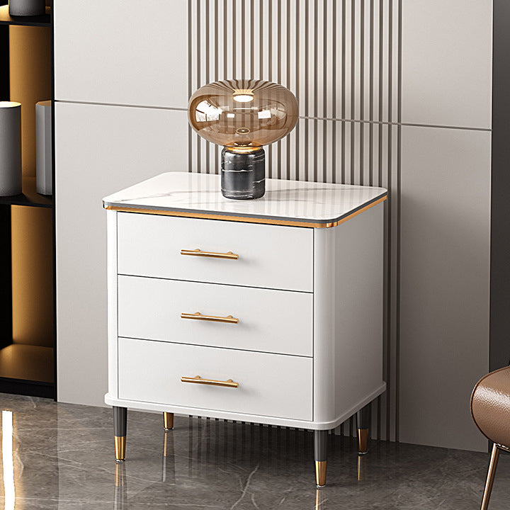 Contemporary Storage Chest Manufactured Wood Dresser with 3/4/5 Drawers