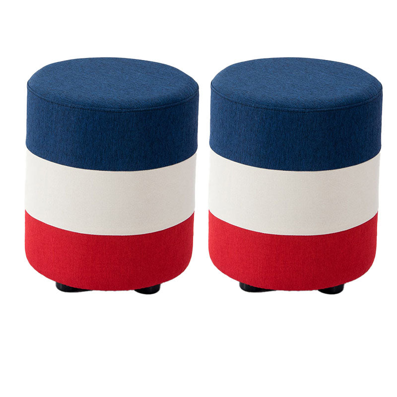 Fabric Standard Stool Contemporary Simple Upholstered Ottoman