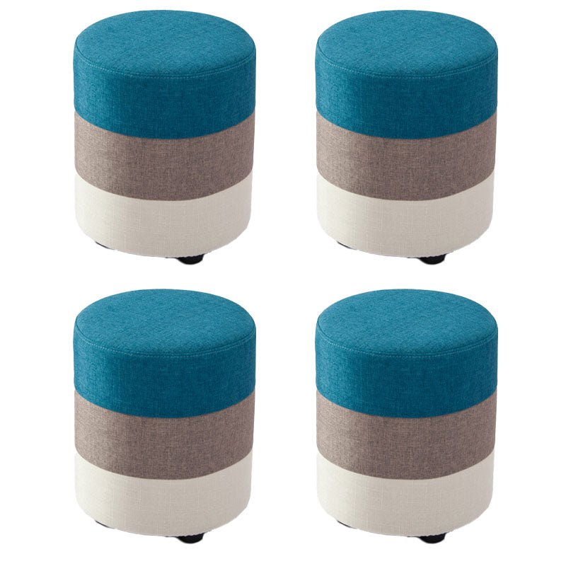 Fabric Standard Stool Contemporary Simple Upholstered Ottoman