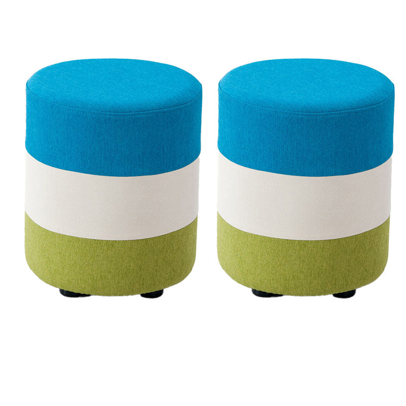 Fabric Standard Stool Contemporary Simple Upholstered Ottoman