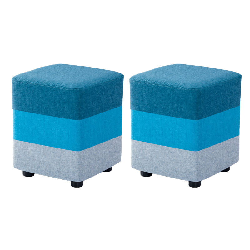 Fabric Standard Stool Contemporary Simple Upholstered Ottoman