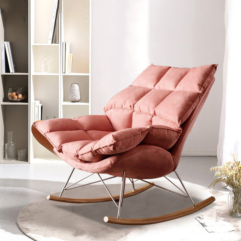 Modern Style Indoor Rocking Chair Lazy Sofa Rocking Chair for Living Room