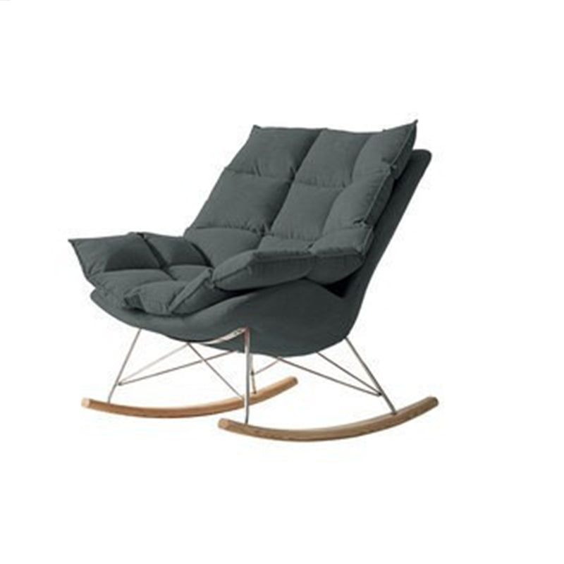 Modern Style Indoor Rocking Chair Lazy Sofa Rocking Chair for Living Room