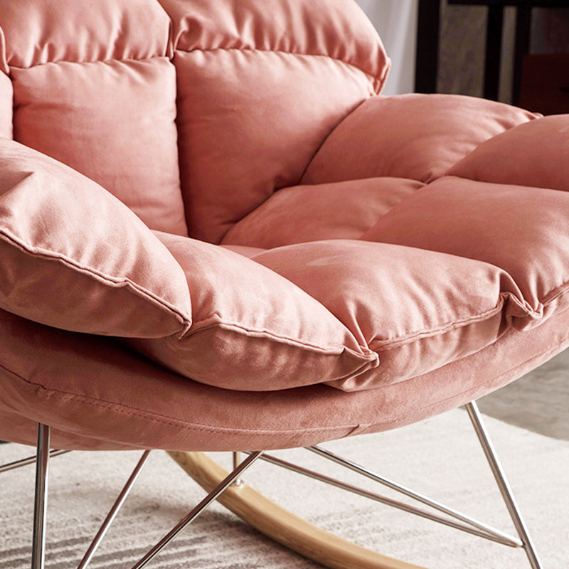 Modern Style Indoor Rocking Chair Lazy Sofa Rocking Chair for Living Room