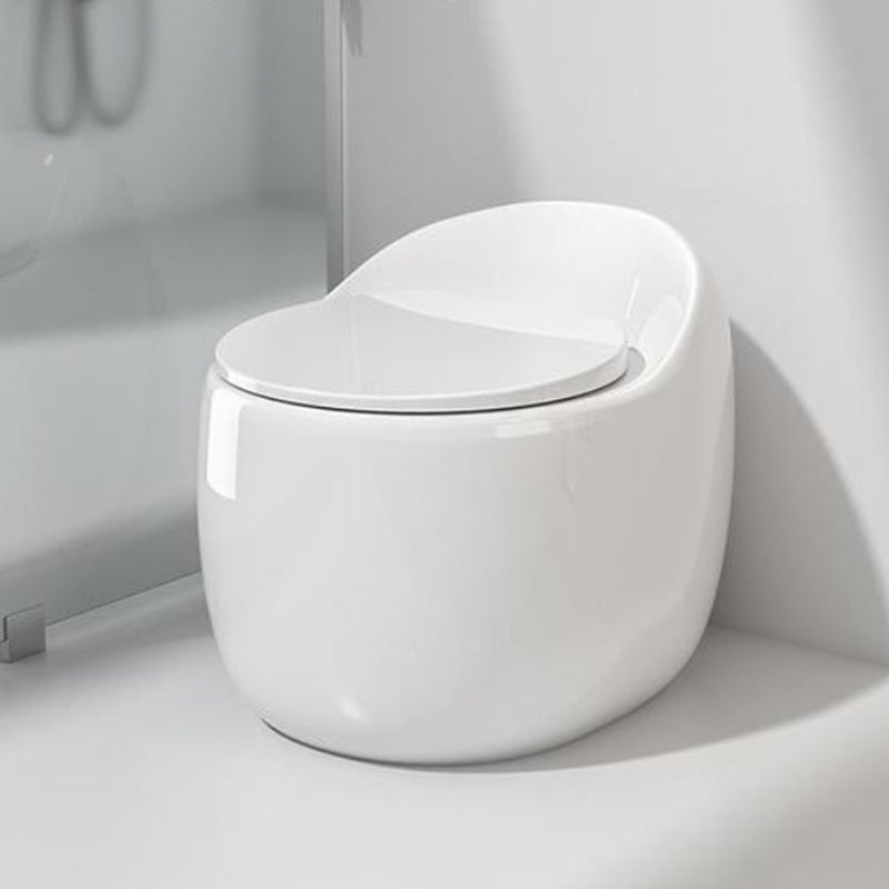 Contemporary Floor Mounted Flush Toilet Siphon Jet Urine Toilet for Washroom