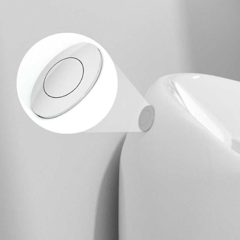 Contemporary Floor Mounted Flush Toilet Siphon Jet Urine Toilet for Washroom