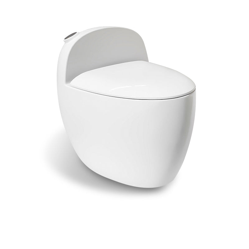 Contemporary Floor Mount Flush Toilet Siphon Jet Urine Toilet for Washroom