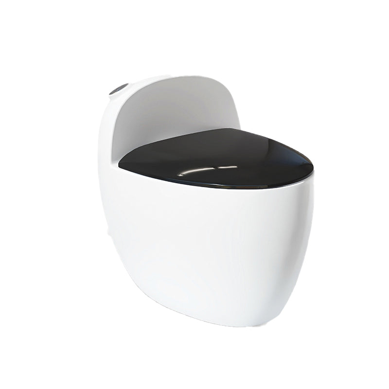 Contemporary Floor Mount Flush Toilet Siphon Jet Urine Toilet for Washroom