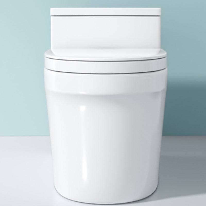 Traditional Ceramic Toilet Floor Mount Urine Toilet with Slow Close Seat for Washroom