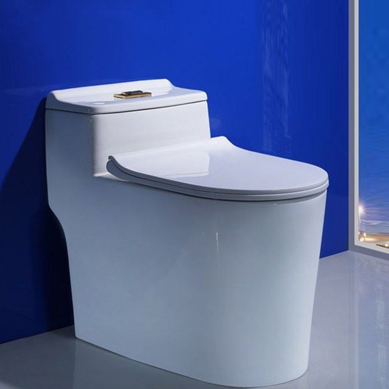 Modern Ceramic White Flush Toilet Floor Mount Urine Toilet for Washroom
