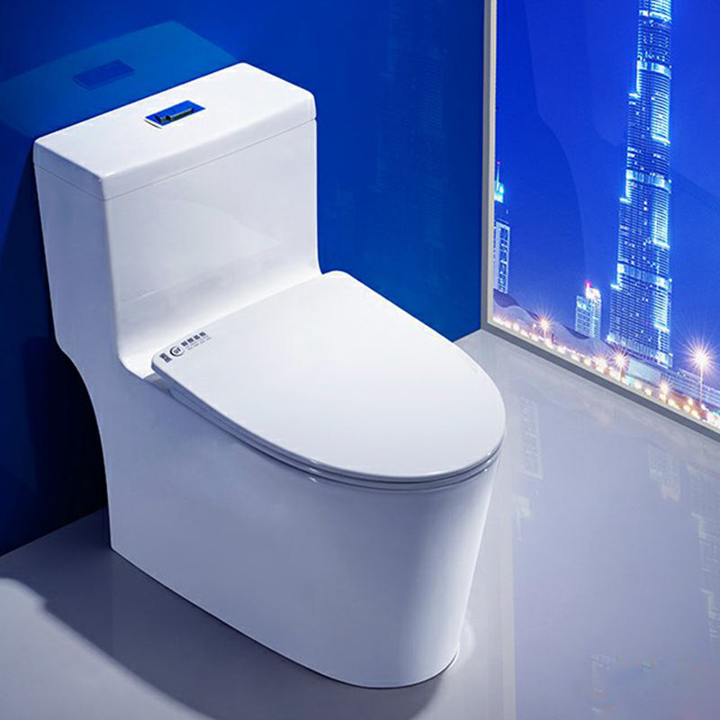 Modern Ceramic White Flush Toilet Floor Mount Urine Toilet for Washroom