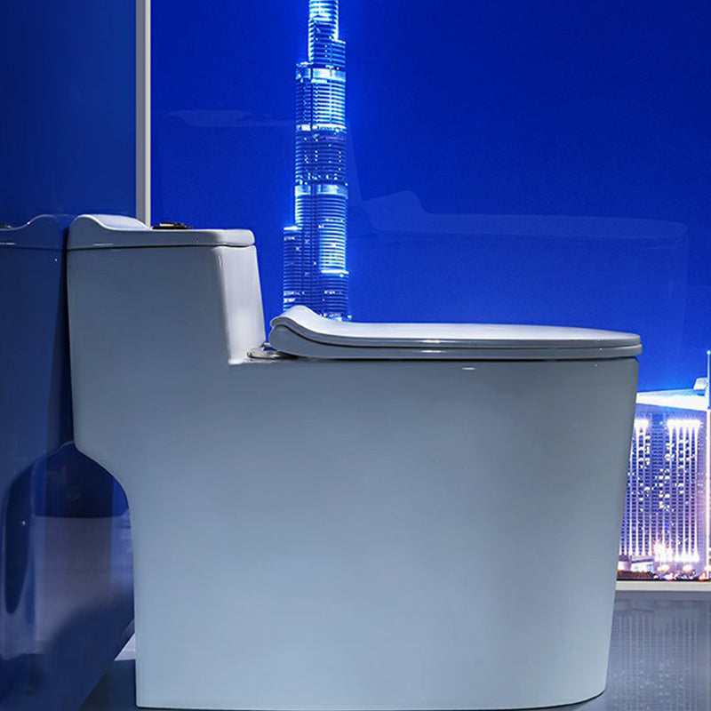 Modern Ceramic White Flush Toilet Floor Mount Urine Toilet for Washroom