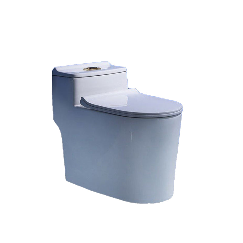 Modern Ceramic White Flush Toilet Floor Mount Urine Toilet for Washroom