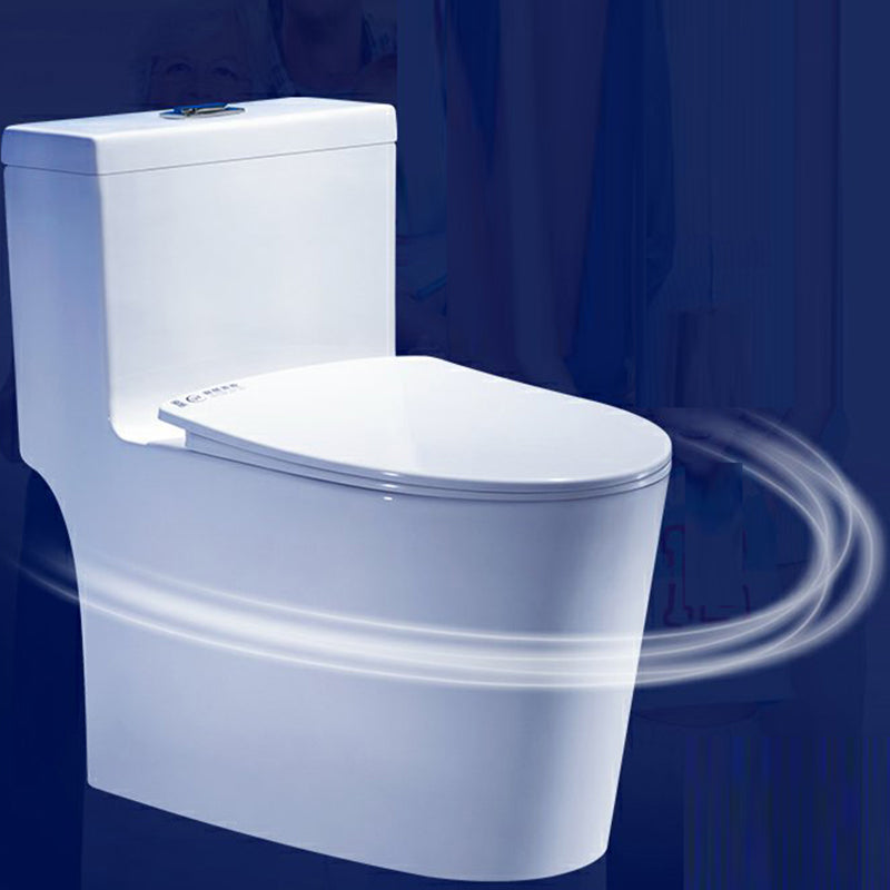 Modern Ceramic White Flush Toilet Floor Mount Urine Toilet for Washroom