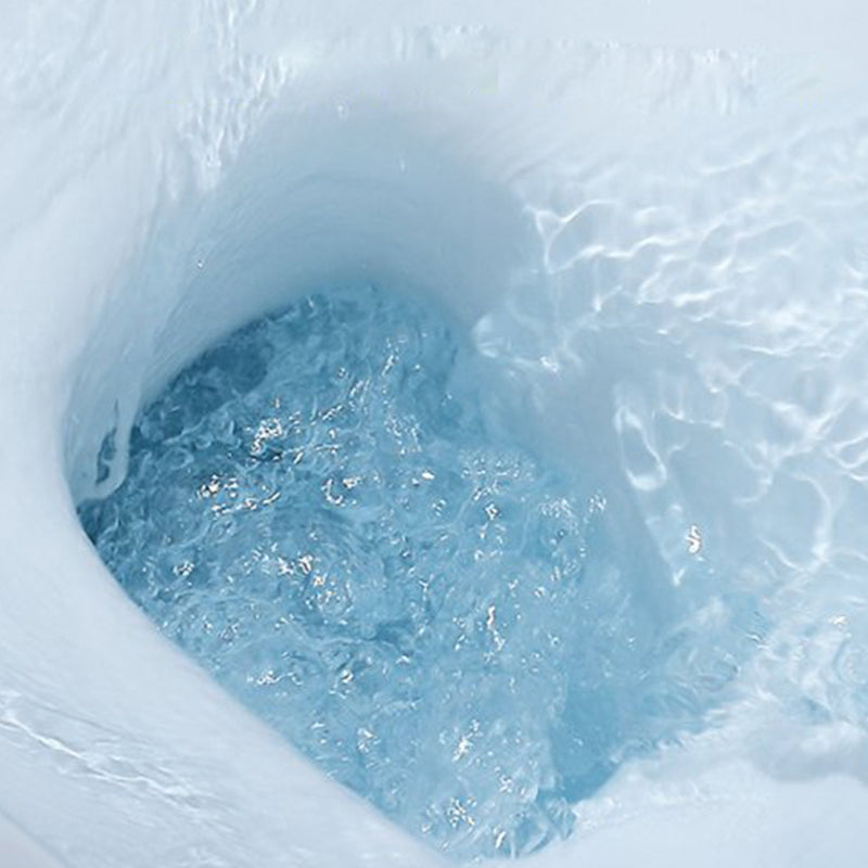 Modern Ceramic White Flush Toilet Floor Mount Urine Toilet for Washroom