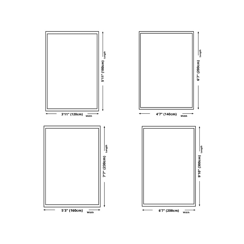 Gold Modern Carpet Fish Polyester Area Carpet Washable Carpet for Living Room