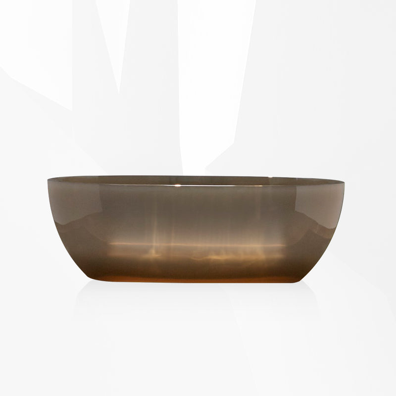 Soaking Back to Wall Bathtub Antique Finish Freestanding Bath Tub