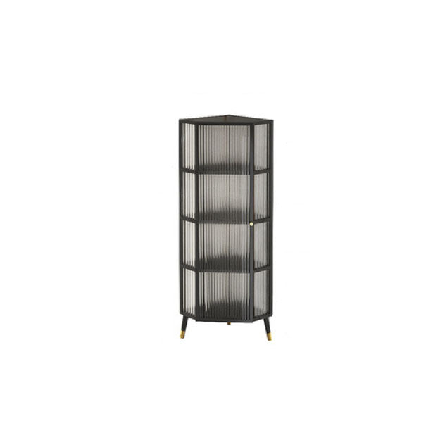 Contemporary China Cabinet Metal Storage Cabinet for Dining Room