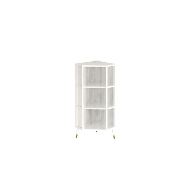 Contemporary China Cabinet Metal Storage Cabinet for Dining Room