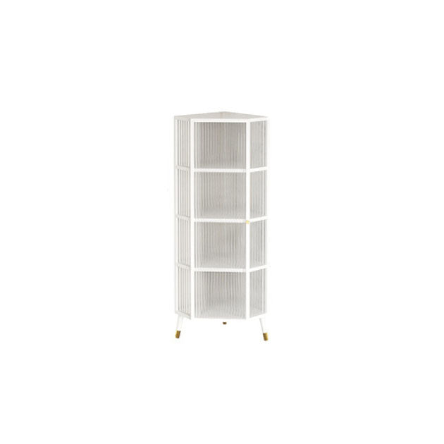 Contemporary China Cabinet Metal Storage Cabinet for Dining Room
