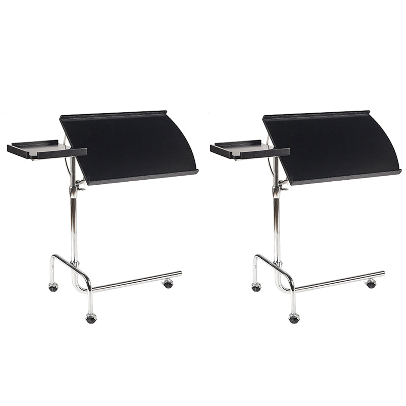 Contemporary Accent Side Table Naturally Shaped Living Room with Storage Abstract