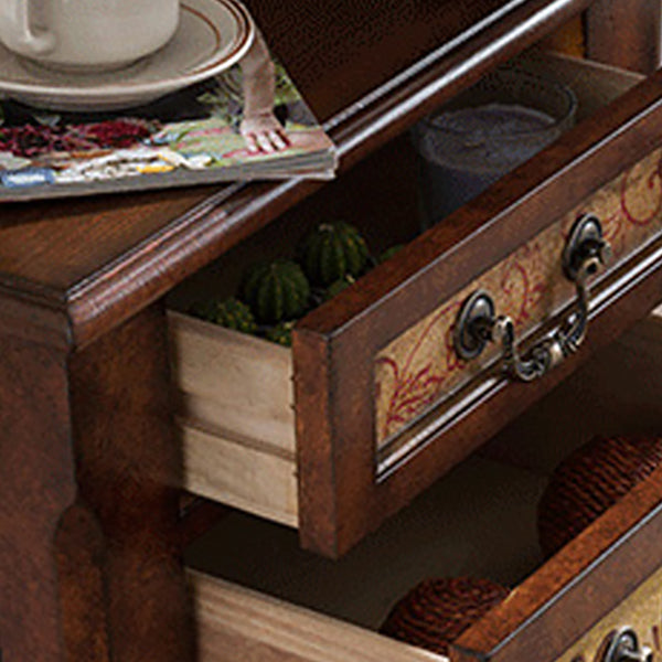 Victorian Makeup Vanity Desk Bedroom Dressing Table Stool Set with Drawer