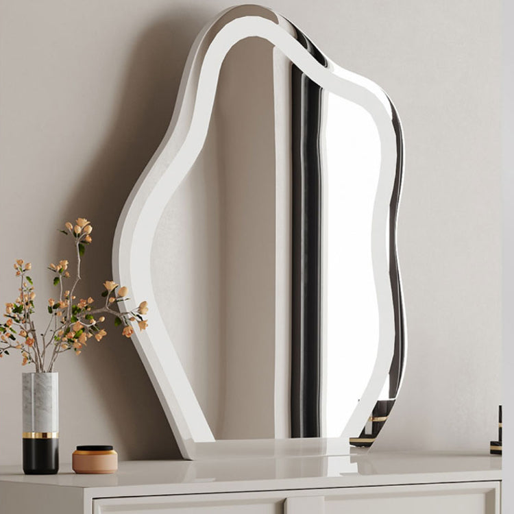 Standing White Makeup Vanity Desk Bedroom Vanity Dressing Table Set
