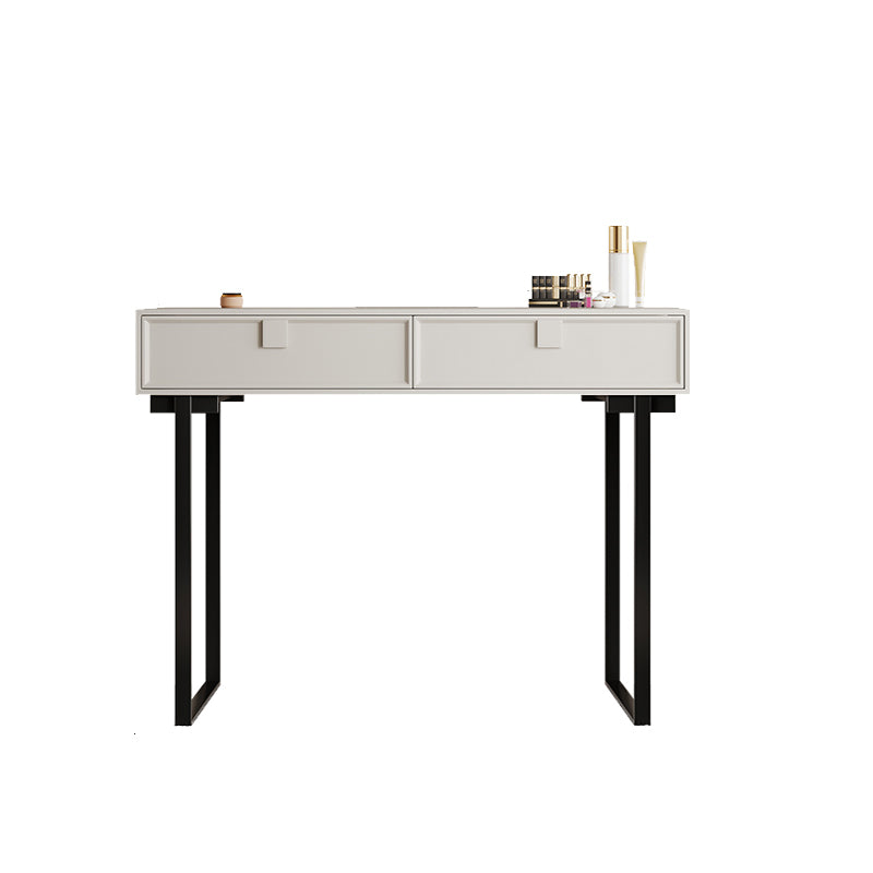 Standing White Makeup Vanity Desk Bedroom Vanity Dressing Table Set