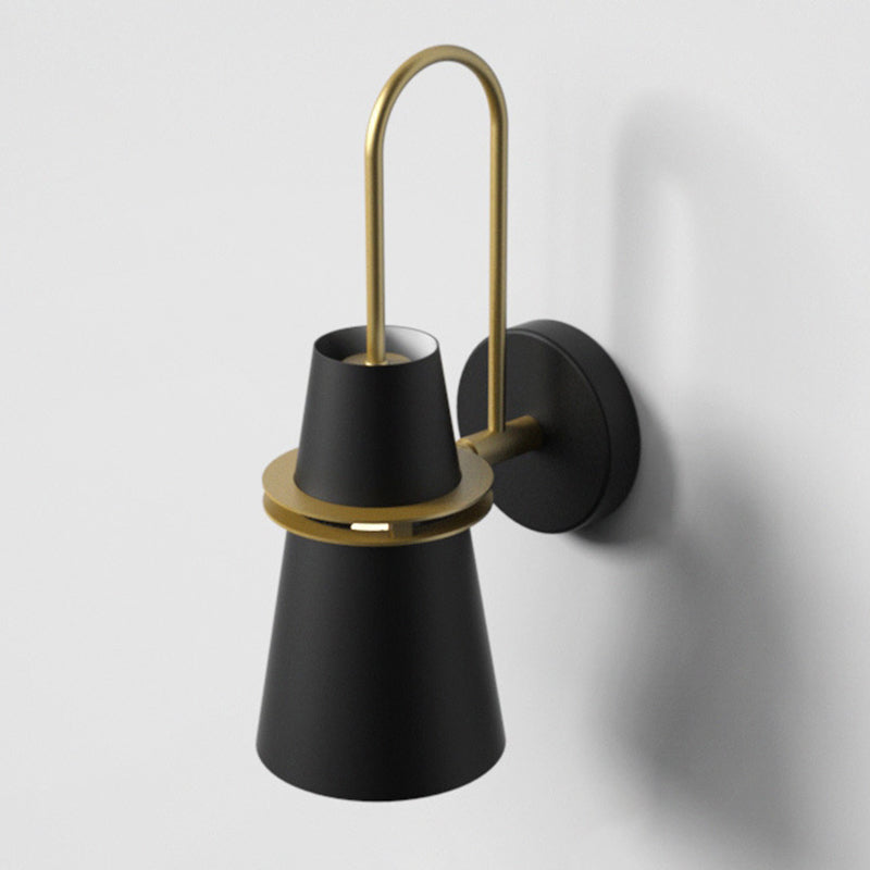 Metal Cone Shape Vanity Light Modern Style 1 Light Vanity Light Fixture