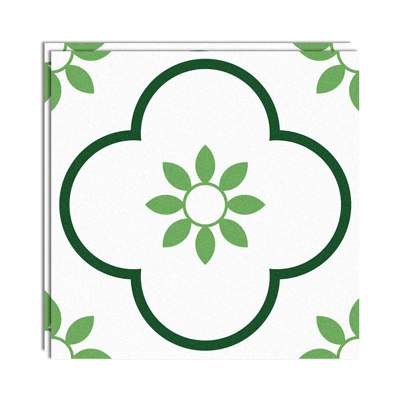 Peel & Stick Vinyl Flooring Light Patterned Vinyl Flooring with Square Edge