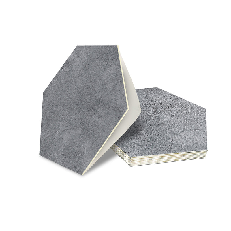 Peel and Stick Vinyl Flooring Dark Matte Vinyl Flooring with Stone Look