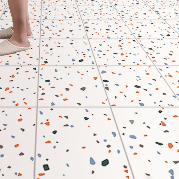 Modern Vinyl Flooring Geometric Pattern Self Adhesive PVC Flooring