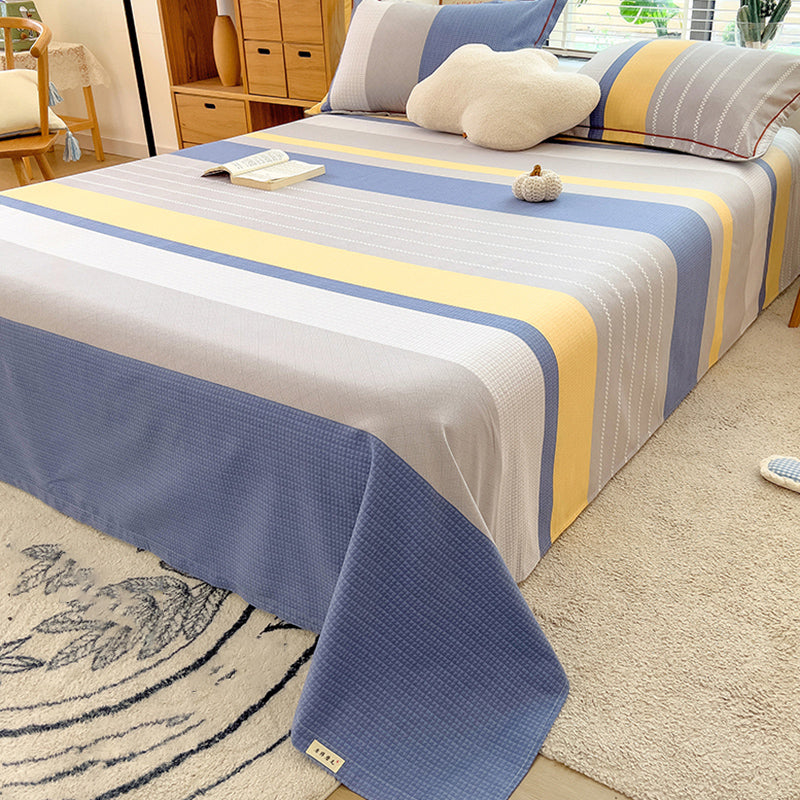 100 Cotton Bed Sheet Set Soft & Smooth Fade Resistant Bed Sheet Set