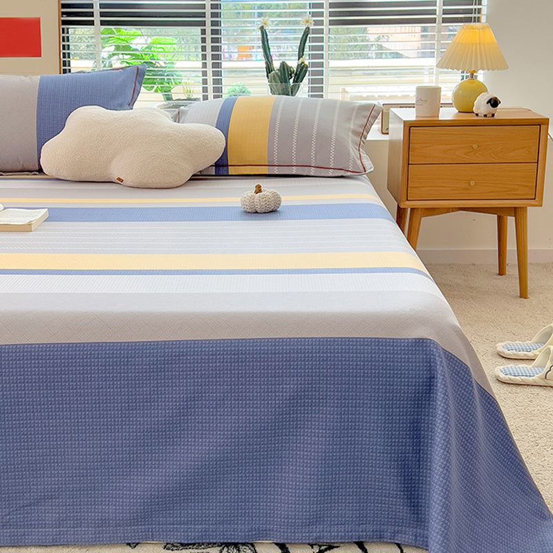 100 Cotton Bed Sheet Set Soft & Smooth Fade Resistant Bed Sheet Set