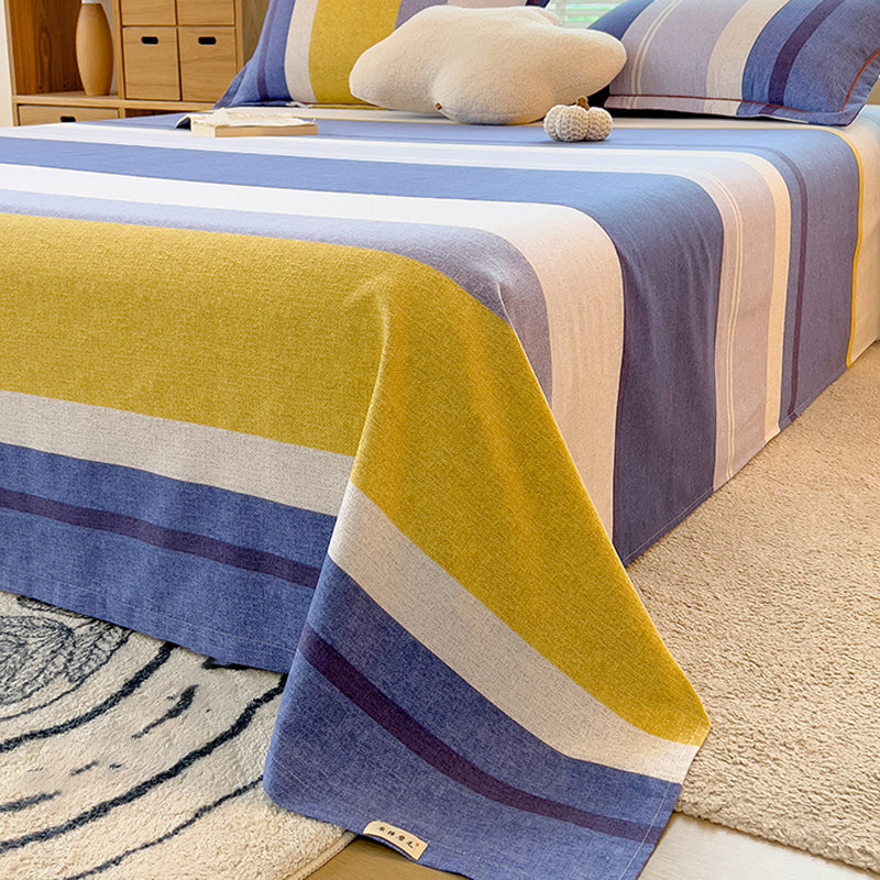 100 Cotton Bed Sheet Set Soft & Smooth Fade Resistant Bed Sheet Set