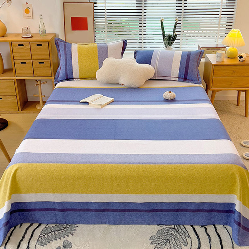 100 Cotton Bed Sheet Set Soft & Smooth Fade Resistant Bed Sheet Set