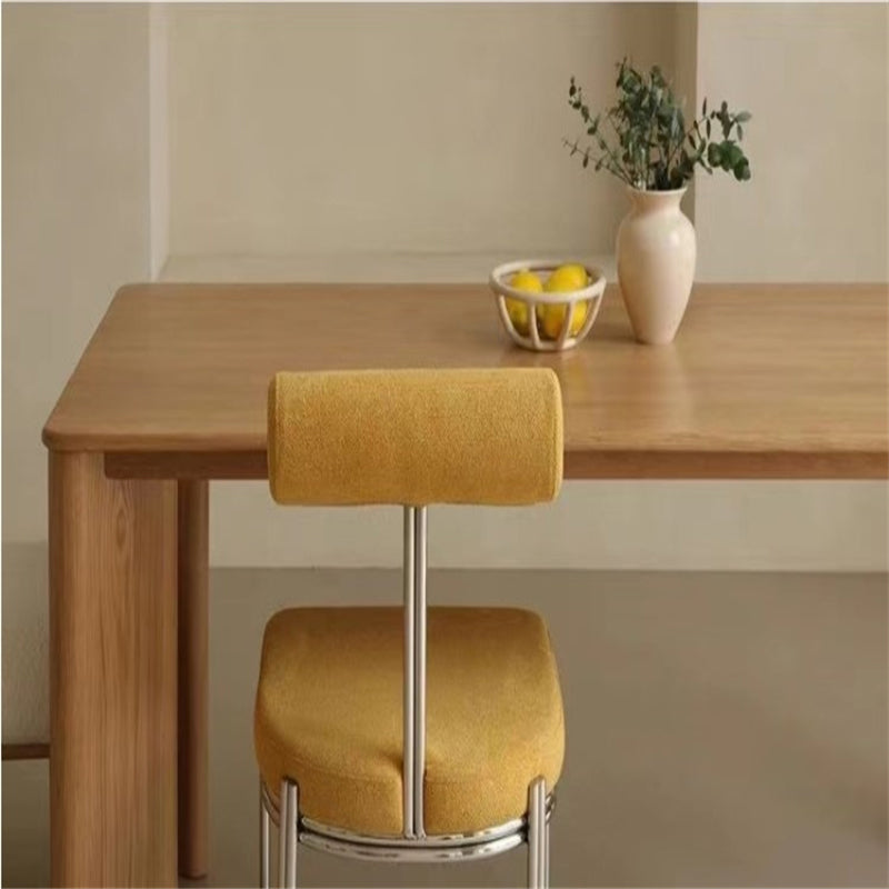 Solid Wood Dining Table Rectangle Modern Dinner Table for Dining Room