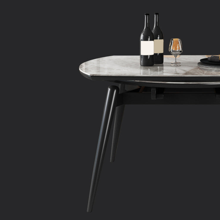 Modern Style Dining Room Dinner Table Round 4 Legs Dining Table