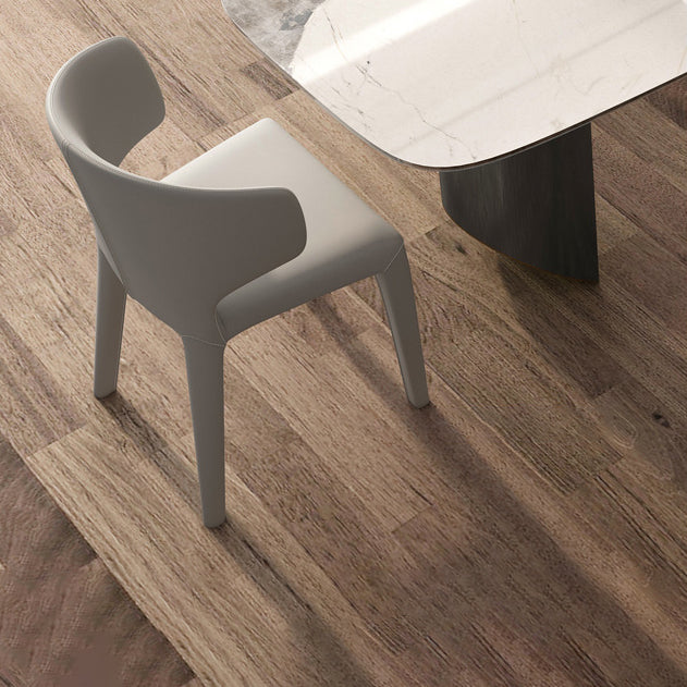 Glam Style Dining Table Set with Beige Chairs 1/3/4/5/6 Pcs Metal Dinette Set for Home