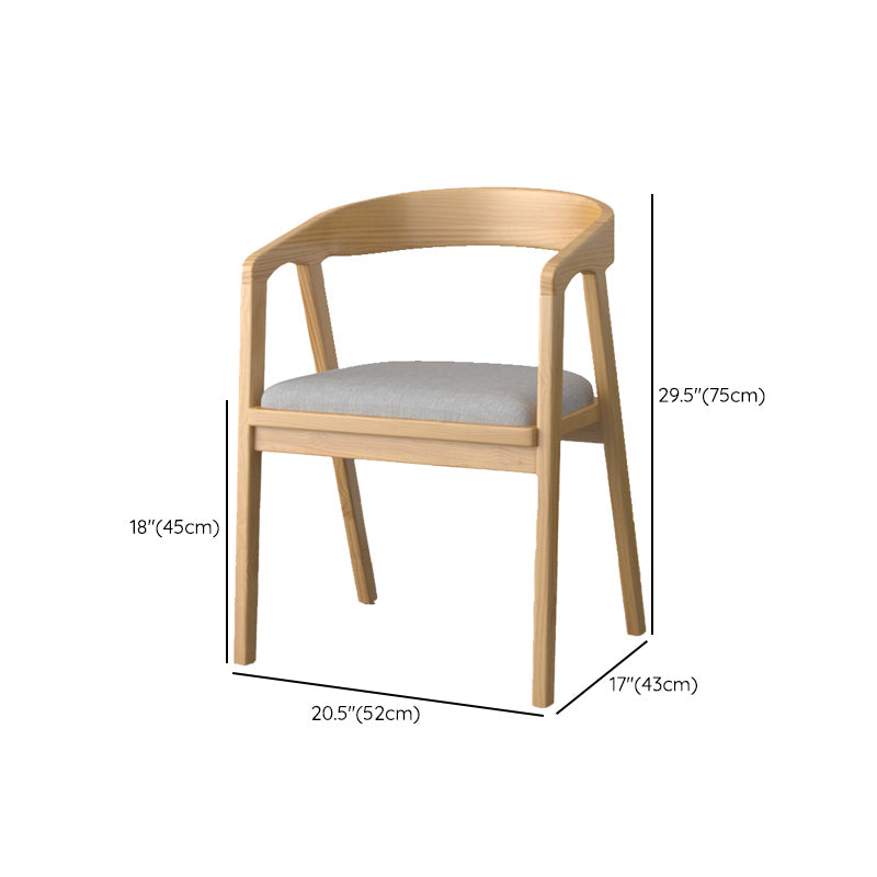Solid Wood Furniture 1/4 Pieces Standard Height Dining Room Table Set